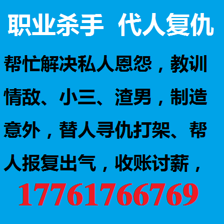雇一个职业杀手要多少钱17761766769